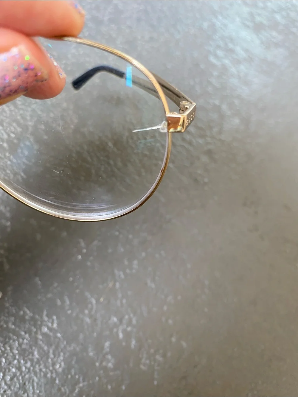 Gucci GG0138S Authentic Gucci GG0138S 003 Gold Wire Eyeglass Frames Full-Rim Avi
